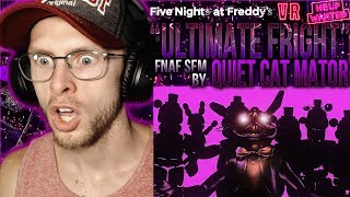 Vapor Reacts 888 VR SFM FNAF SONG ANIMATION quotThe Ultimate Frightquot by QUIET CAT MATOR REACTION [upl. by Brody494]