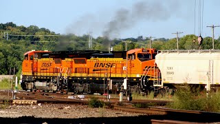 Railfanning Santa Fe Jct and BNSFs Emporia Sub  Labor Day Weekend 2024 [upl. by Lytle]