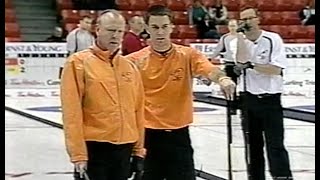 2005 Canadian Olympic Trials  Gushue vs Martin [upl. by Roselia983]