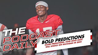 Bold Predictions Ohio State Michigan battle could be big day opportunity for Will Howard Buckeyes [upl. by Valenka197]