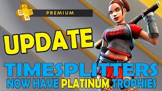 The Classic PS2 Games Timesplitters Now With Trophy Support  3 Platinums Possible [upl. by Aikemet]