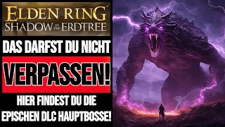 NICHT VERPASSEN🔥HIER findest du ALLE DLC HAUPTBOSSE☠️ Schwierigkeit😎 Elden Ring DLC Tipps deutsch [upl. by Maker77]