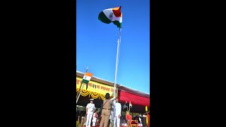 01052024 Governor hoists National Flag at function to mark 65 Foundation day of Maharashtra state [upl. by Assirol405]