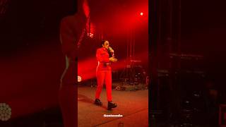 Jasmine sandlas live performance  at all about music event singing Nabbe Nabbe  90 90 liveshows [upl. by Nelyk]