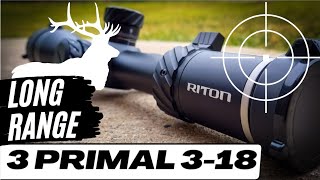 HuntingLong Range Crossover Scope  3 PRIMAL 318x50 with RitonOptics [upl. by Nivrac445]