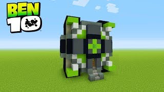 Minecraft Tutorial How To Make A Omnitrix House quotBen 10 Omnitrix In Minecraftquot [upl. by Seta]