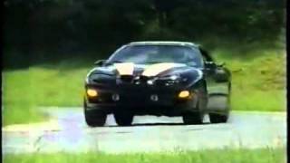 2001 SLP Pontiac Firebird Firehawk vs Chevy Camaro SS Road Test [upl. by Lyrrad]