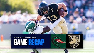 Army rushes to 10th straight victory defeats UAB 4410  Game Recap [upl. by Nageem]