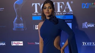 Akanksha Puri Arrives At Times Of India OTT Edition Awards [upl. by Itsyrk]