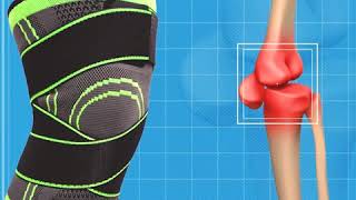 360 Compression KNEE Brace [upl. by Irrem]