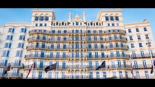 Not So GRAND HOTEL BRIGHTON SUSSEX UK 🇬🇧 AND SEAFRONT [upl. by Koby]