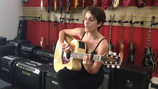 Violão Takamine GJ72 Jumbo TransaSom  Elle King  Exs amp Ohs Marina Bonatti Cover [upl. by Crandale]