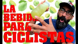 💦 BEBIDA ISOTONICA CASERA para CICLISMO SIN AZÚCAR BLANCA 🍋 Tutorial [upl. by Hobey]