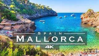 Mallorca Spain 🇪🇸  by drone 4K [upl. by Eerahc]