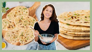 How to Make PERFECT Glutenfree Flatbread 5Ingredients [upl. by Atilol]