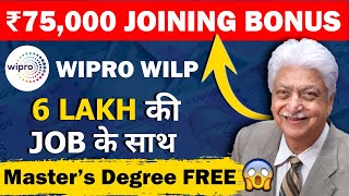 Wipro WILP 2023  What is Wipro WILP Program  Future Growth amp Salary  All Details [upl. by Onairam318]