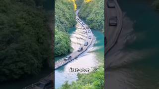 Ce pont flottant a fait disparaître beaucoup de voiture en chine facts saviezvous [upl. by Pang874]