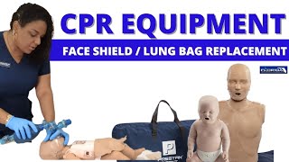 How to Replace the Lung in a Prestan CPR Manikin Dummy [upl. by Ynoffit]