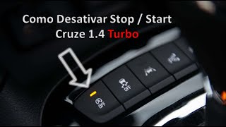 Cruze e Tracker 14 Turbo  Como desativar a função Stop  Start [upl. by Eulalee]