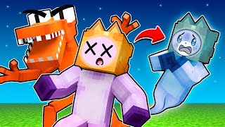 LANKYBOX Turns Into A GHOST In MINECRAFT LANKYBOX MINECRAFT [upl. by Yrak]