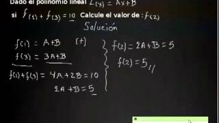 Polinomios y Grados Ejercicios 12 y 3 Tipo exámen de admisión [upl. by Eckardt]