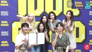 GOT7 Youngjae and DIA Eunchae interaction idol radio [upl. by Felske]