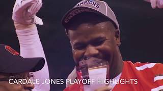 Cardale Jones 20142015 Playoff Highlights [upl. by Ariaj53]