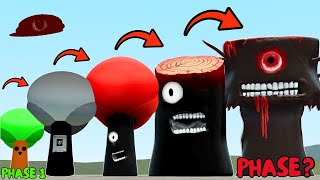 NEW EVOLUTION OF MR TREE SPRUNKI PHASE In Garrys Mod [upl. by Llenehc]