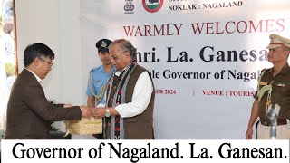 Governor of Nagaland visited Noklak District [upl. by Assilam]