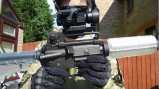 AIRSOFT MULTICAM LOADOUT  HELIKON KING ARMS M4 GampP OAKLEY SI [upl. by Hartill423]