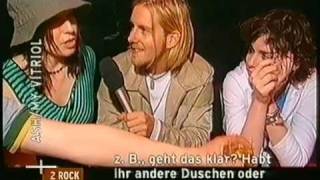 Ash amp My Vitriol Interview  Hamburg Reeperbahn Viva Zwei 2Rock [upl. by Elazaro]