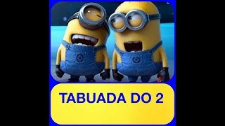 TABUADA DO 2 MINIONS [upl. by Leahcimauhsoj]