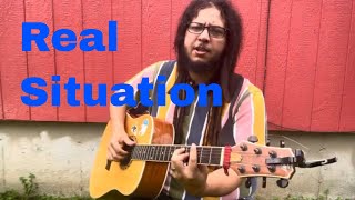 Real Situation  Solo Acoustic Cover [upl. by Llekcm970]