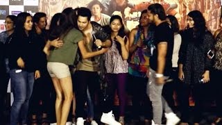 Crazy Girls MOBS Varun Dhawan  Dishoom Promotion [upl. by Isia253]