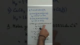 Problem Solving  kp and kc Relation jeechemistry neetchemistry chemistry [upl. by Fruin308]