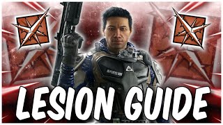 How To Play Lesion Operator Guide 2022  Rainbow Six Siege [upl. by Diet]