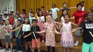 Oakside Elementary School Third Grade Spring Concert 24th May 2018 Peekskill NY [upl. by Marv988]