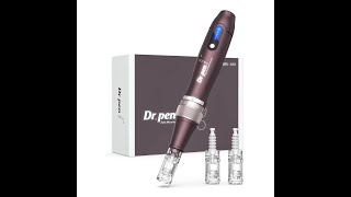 Drpen A10 Wireless Derma Pen for Face Body Skincare Tool Kit Professional Microneedling Pen [upl. by Aivart557]