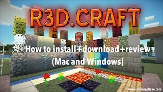 How to install R3DCRAFT Texture Pack 11311221112 [upl. by Notyalk39]