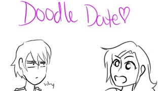 quotYoure forcing me to cheat on youquot Aphmau Plays Doodle Date Animation [upl. by Yup]