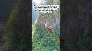 This man accidentally discovered a mysterious cave using his drone truestory storytime foryou [upl. by Else415]