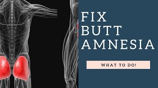 BEST Glute Activation Exercises To Fix Gluteal Amnesia AKA Dead Butt Syndrome [upl. by Eemaj697]