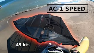 Are Speedsails really faster than Slalomsails  Testing Point7 AC1 Speed [upl. by Donetta]