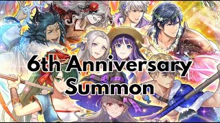 FEH 6th Anniversary Special Free Summon  AHR Engage  Fire Emblem Heroes [upl. by Ultann]