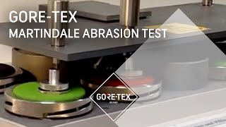 Martindale Abrasion Test  GORETEX [upl. by Traci]