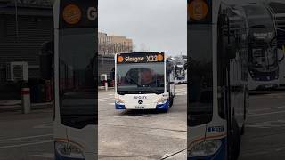 McGills Citaro Reversing And Heading Out Of Buchanan Bus Station [upl. by Ellednek]