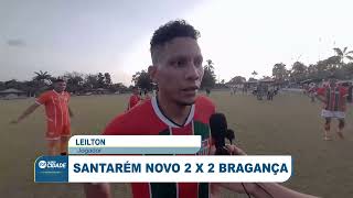 BRAGANÇA FICA NO EMPATE COM SANTARÉM NOVO PELO INTERMUNICIPAL [upl. by Chadwick]