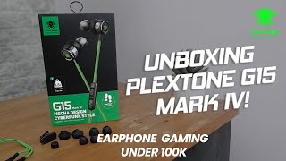 UNBOXING PLEXTONE G15 MARK IV  TANPA NOISEHEADSET GAMING UNDER 100RIBU UNBOXING INDONESIA 2022 [upl. by Germain]