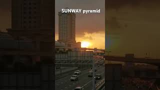 Sunset time sunway pyramid [upl. by Ximena]