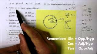 802 GE Part 1 Find Area of Heptagon [upl. by Carter265]